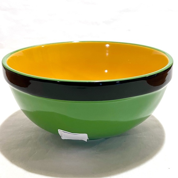 Rae Dunn POT O’ GOLD St. Patrick’s Day Ceramic Mixing Bowl Green/Yellow - Picture 5 of 9